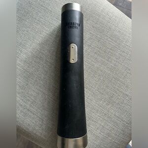 Sharper Image Black Electric Wine Bottle Opener